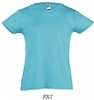 Camiseta Niña Publicitaria Cherry Sols - Color Azul Atolon